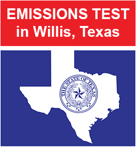 Emissions Test Station in Willis Texas